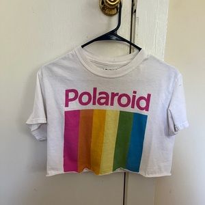 Cropped Polaroid Shirt